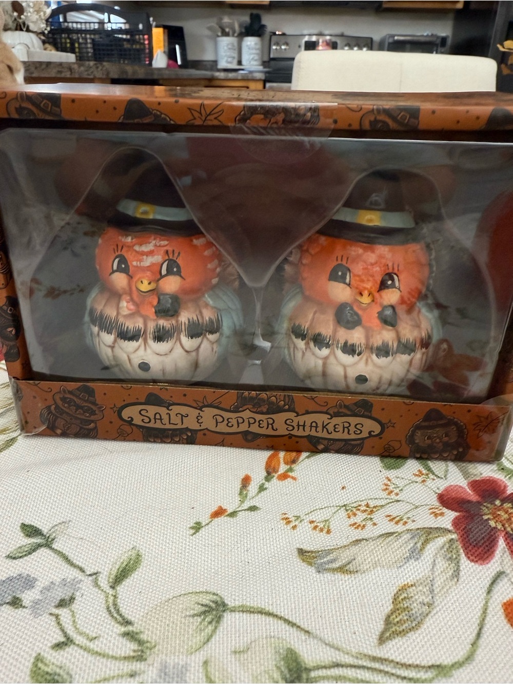 Johanna parker turkey salt and pepper shakers